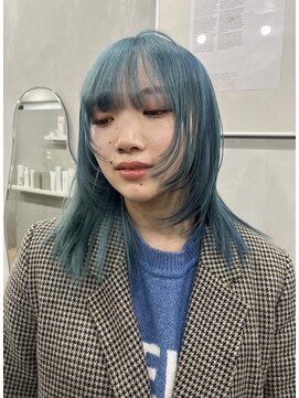 ジーナ(XENA) ウルフ×顔型別ヘアスタイル特集×渋谷