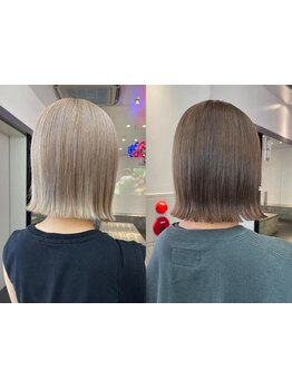 プチプラなのに技術に妥協なし！"なりたい"を叶える★［ショート/インナーカラー/髪質改善/下北沢］
