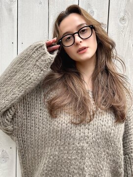 ネウィ 銀座(newi) ロングくびれヘア_レイヤーカット_ナチュラルレイヤー