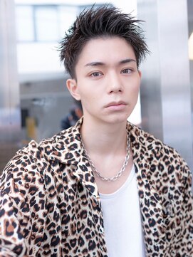 イオ 本厚木(io) スパイキーショートメンズカット刈り上げ短髪