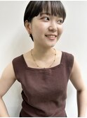 丸みショート