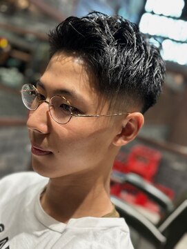 スリーセント 栄(3/cent) フェードショート