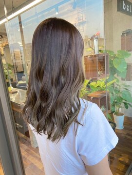 ディスコヘアー ベッロ(DISCO HAIR bello) 透明感抜群オリーブベージュ
