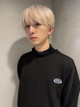 ペレ 梅田(PELE) ダークアッシュ/ニュアンスパーマ/韓国マッシュ/スペインカール