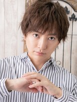 モッズヘアー メン 戸田公園店(mod's hair men)&nbsp;20代30代ハイトーンカラー/スパイラルパーマショートf戸田公園