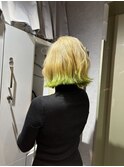 デザインカラー/エンドカラー/外ハネボブ/切りっぱなしボブ