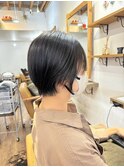 襟足スッキリタイトショート