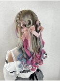 編み込みハート