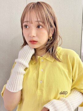 ジーナリア(Xena ria) ホワイトブロンド/くすみベージュ/ラベンダーミルクティー★43