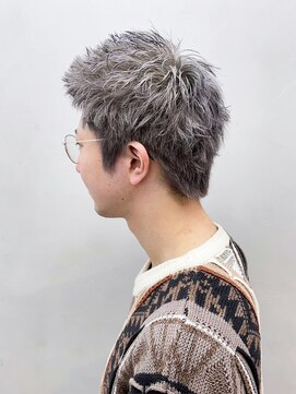 アルバム 渋谷パルコ(ALBUM) スパイキーショート韓国マッシュニュアンスパーマ_ba541811