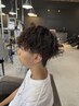 クリームパーマ(マッシュベース)＋ファイバーTr￥13200
