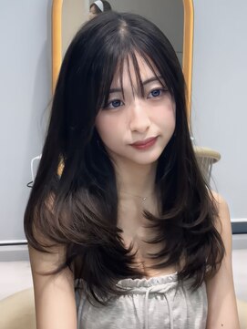 ロンドメリア 天神大名店(Lond Melia) レイヤーカット小顔に見せるヘア/韓国ヘア/髪質改善/福岡/博多