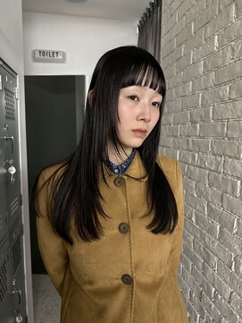 アンドスタイル(&style) レイヤーカット ディープラベンダー