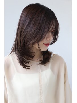 エクリ シセイドウ 麻布十番店(equri×SHISEIDO) 【麻布十番】ミディアムスタイル