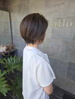 メゾン アヴァロ(Maison Avallo)&nbsp;大人丸みショートボブ
