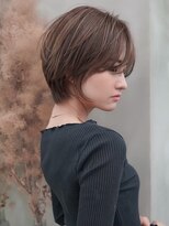 ギークス(GEEKS)&nbsp;【GEEKS渋谷】ナチュラルショートウルフ/20代30代/秋カラー/小顔