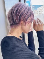 バンプ ギンザ(BUMP GINZA)&nbsp;30代40代50代ショート似合わせ白髪ぼかし前髪あり髪型
