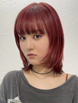 イワッシュ 大和駅店(IwAsh) レイヤーカット/ミルクティーグレージュ/ダブルカラー/ショート