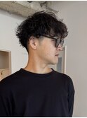 色気パーマ/メンズ/ビジネスマン/フェザーパーマ/メンズパーマ
