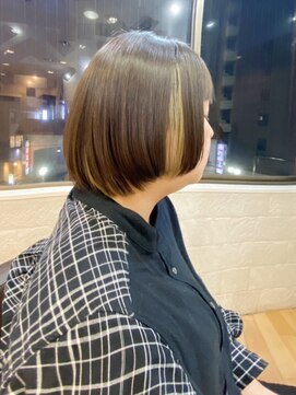 リコント(Re:cont) アイロン・ブラシ未使用！ハンドドライのみで完成した大人ボブ◎