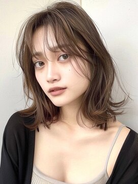 ブロウ ネックス ザ サロン 表参道(VLOW nex the salon) 【寺田hit style＃34】愛されミディアムレイヤーvlow表参道 韓国