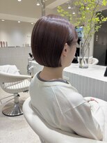 エンス 銀座(Ence)&nbsp;韓国顔周り/スモーキーカラー/ダークブラウン/髪質改善//銀座