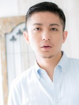 モッズヘアメン 札幌月寒店(mod's hair men) 爽やかビジネス黒髪フェードカットベリーショートq札幌月寒