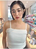 【MINX】くびれヘア+くすみベージュハイライトカラー_銀座
