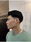 テーパーフェードパートスタイル