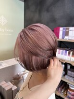 ノーヴァ バイ ボナ 前橋店(nova by bona)&nbsp;Whitepink × brown  LayerBob