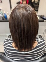 パウダーヘアー(powder hair)&nbsp;髪質改善白髪染めカラー