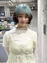 ロジ(loji) ボブレイヤー×ミントカラー