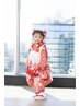 【土日限定七五三・3歳】着付け+ヘアセット+メイク22000円1週間前迄の予約