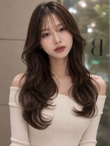 ベル 新宿(Belle)&nbsp;大人ヘア　レイヤーカット　ココアベージュ韓国レイヤー　新宿