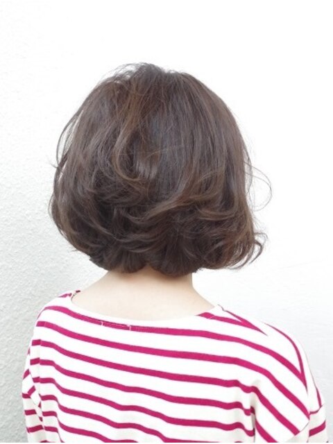 【RecRe hair】やわらか春ショートボブ