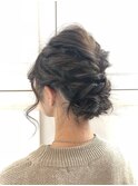 ゆるめなまとめ髪スタイル☆