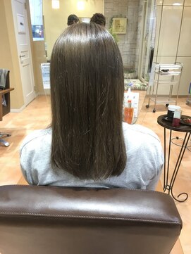 フォルテ 島田店 アッシュベージュカラー 透明感カラー