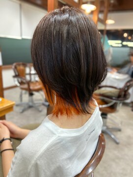 ヤソ(yaso) インナーカラー オレンジver