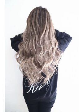 オズ 郡山桑野店(OZ) 【OZ田中】エアタッチバレイヤージュ#ホワイトグレージュ