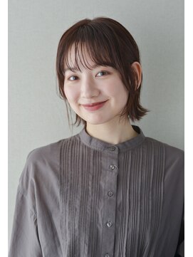 アトリエイトワ(atelier ittowa) 大人かわいい前髪パーマ&小顔ひし形シルエットイメチェン
