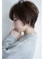 大人可愛い/くびれ×小顔補正立体カット/ショートボブ/吉祥寺
