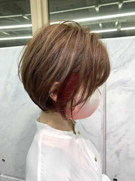 グロウ 渋谷(grow) チラ見せインナーカラー