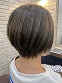 マットベージュショート