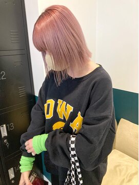 ヘアーブレイス(hair brace) ハイトーンピンク【菅野竜矢】