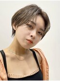 ニュアンス×抜け感ショート