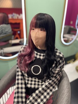 ルフレ 新宿本店1st(Reflet) ツートンカラープルエクステ#新宿