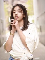 ビュートリアム 梅田(BEAUTRIUM)&nbsp;レイヤー/ミディアムヘア/コスメストレート/大阪/梅田/顔周り