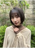シルキーベージュ×グレージュカラー【髪質改善/縮毛矯正】
