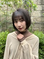 ロンド ストラーダ 心斎橋(Lond strada)&nbsp;シルキーベージュ×グレージュカラー【髪質改善/縮毛矯正】