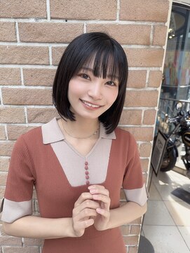 サロンドミルク 原宿(salon de MiLK) 【salon de MiLK 原宿】ナチュラルボブ